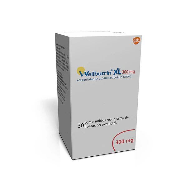 Wellbutrin XL 300 mg x 30 Comprimidos 