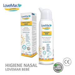 Love Mar Higiene Nasal Bebe Solución Agua de Mar Isotonica 50 ml