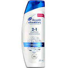 H y S Shampoo 2 en 1 Limpieza Renovadora 375ml