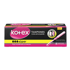 Kotex Tampones Super 8 Unidades