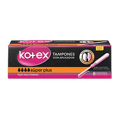 Kotex Super Plus Tampones 8 Unidades