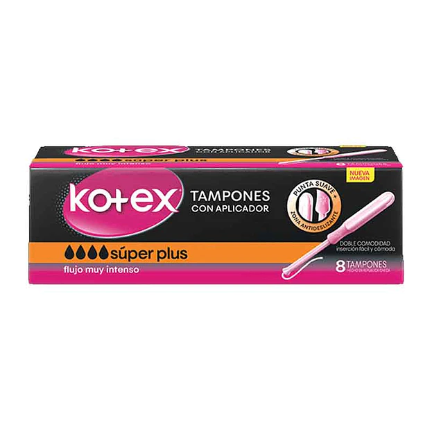 Kotex Super Plus Tampones 8 Unidades 