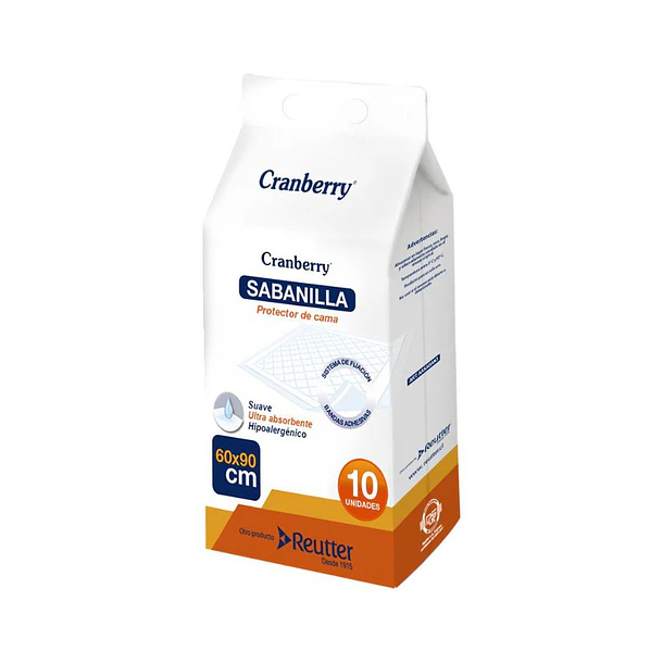 Sabanilla Protector de Cama x 10 Cranberry 