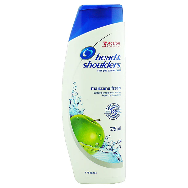 Head & Shoulders Manzana Fresh Shampoo 375ml 