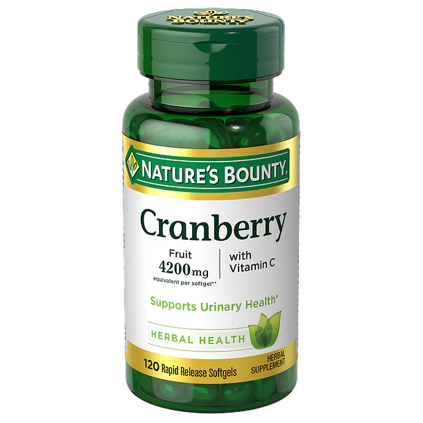 Cranberry 4200 mg 120 Cápsulas Blandas 