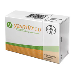 Yasmin Cd Drospirenona / Etinilestradiol 28 Comprimidos Recubiertos