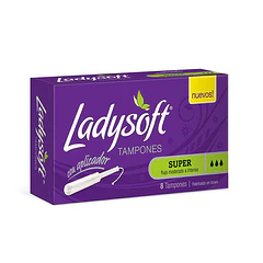 Ladysoft Tampones Super 8 Unidades