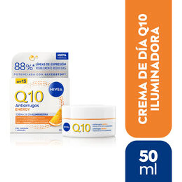 Nivea Face Q10 + C Energy Day FPS15 x 50 ml 
