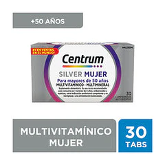 Centrum Silver Mujer x 30 Comprimidos