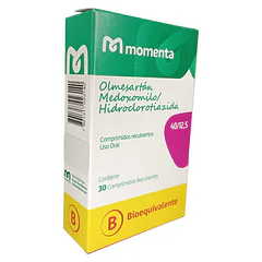 Olmesartan/Hcl Com 40/12,5 x 30 Comprimidos Europharma
