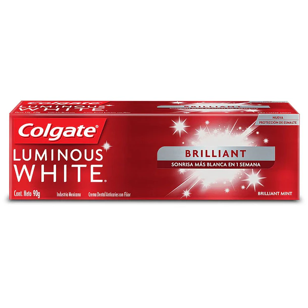 Colgate Luminous White Cre Den x 90 gr 