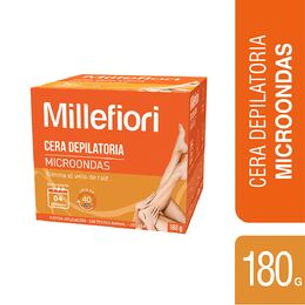 Millefiori Cera Depilatoria Microondas x 180 