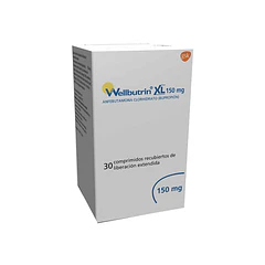 Wellbutrin XL 150 mg x 30 Comprimidos Recubiertos de Liberación Prolongada