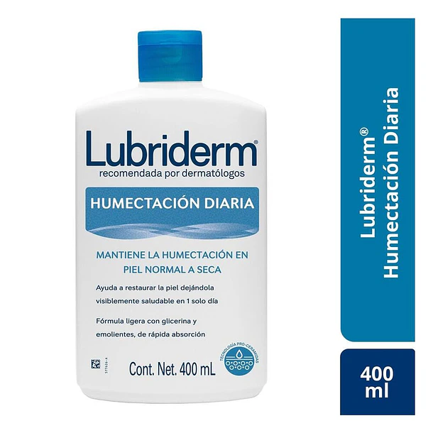 Lubriderm Crema Corporal Humectación y Protección 400 ml 