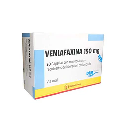 Venlafaxina 150mg x 30 Cápsulas Hospifarma
