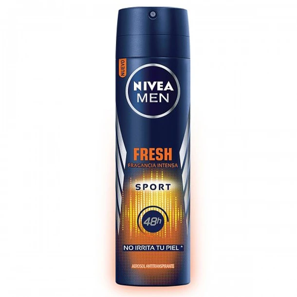 Nivea Deso Spray Fresh Sport Varon 150ml 