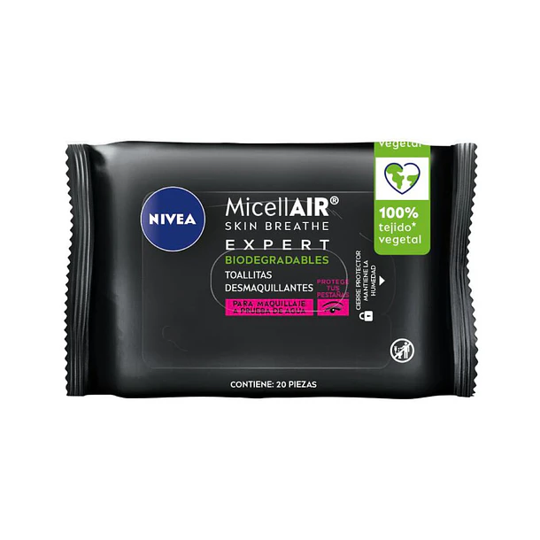 Nivea Toalla Desmaquillante Micelar x 20 Und 