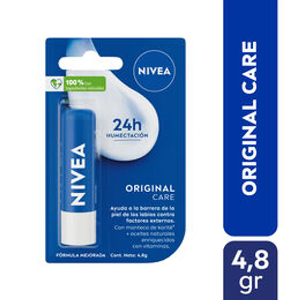 Nivea Protector Labial Original Care 4,8 g 