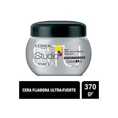 Studio Line Invisi Fx Gel Ultra Fijador para el Cabello sin Residuos 370 g