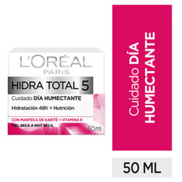 Loreal Crema Dia Hidra TOTAL5 Omega Ceramida x 50 ml 