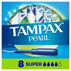 Tampax Pearl Supere 8 Tampones