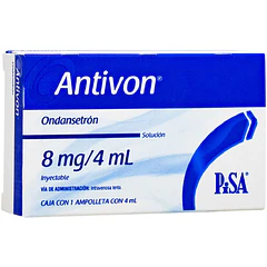 Antivon 8mg / 4ml x 3 Ampollas