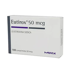 Eutirox 50 mcg 100 Comprimidos