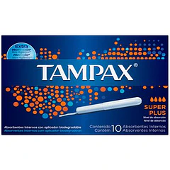 Tampax x 10 Super Plus