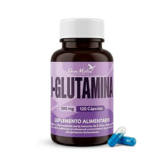 L-Glutamina Cap 500 mg x 120 Green Medical