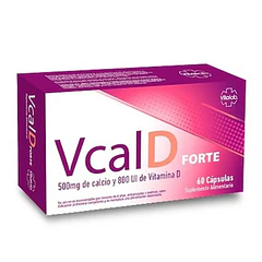 Vcal D Forte Cápsulas 500/800