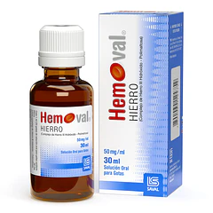 Hemoval 50mg/ml x 30 ml Gotas