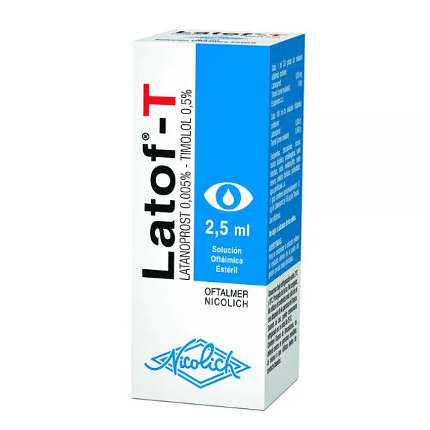 Latof-T Sol Oftálmica x 2,5 ml 