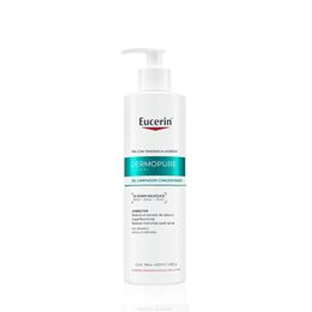 Eucerin Dermopure Gel Limpiador Triple Effect x 400 ml 