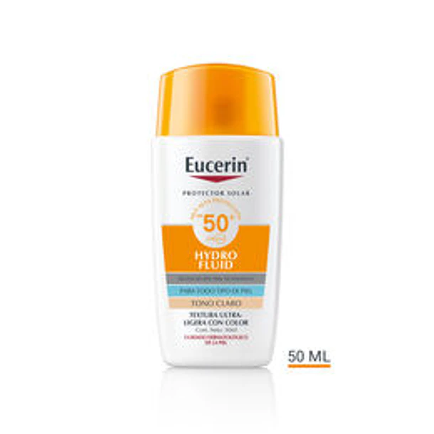 Eucerin Sun Face Hydrofluid Ultra Ligera Tono Claro FPS50 x 50 ml 