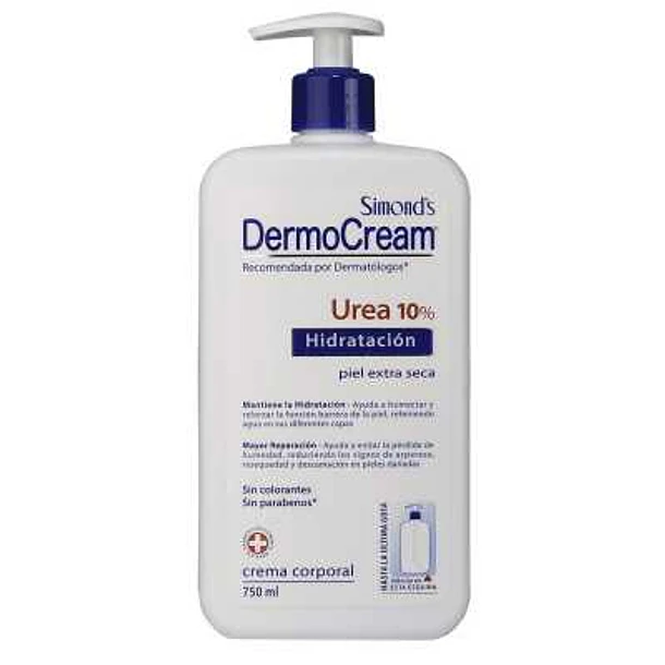 Simonds Dermocream Urea 10% 750 ml 