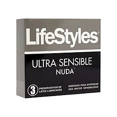 Preserv Lifestyles Nuda Ultra Sensible x 3