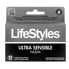Lifestyles Ultra Sensible Nuda x 12