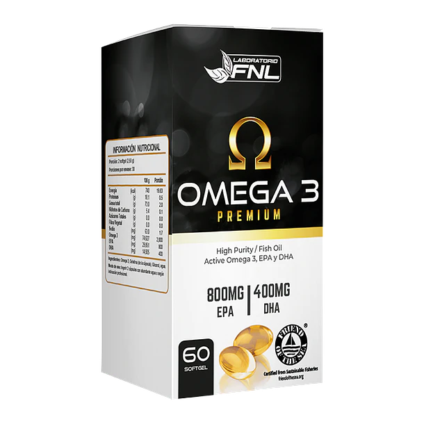 Omega 3 Premium x 60 Cápsulas FNL 