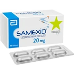 Samexid 20 mg x 30 Cápsulas