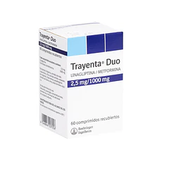 Trayenta Duo 2,5mg/1000 x 60 Comprimidos