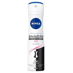 Nivea Black & White x 150ml Desodorante