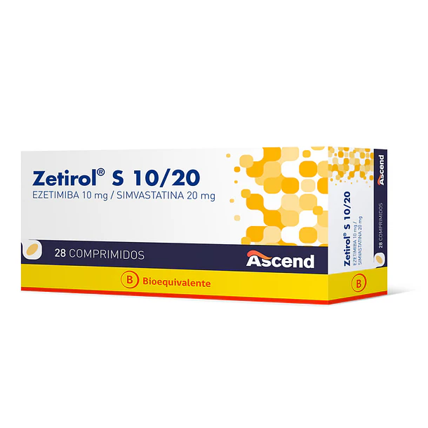 Zetirol S 10/20 mg x 28 Comprimidos 