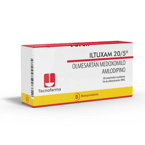 Iltuxam 20/5 28 Comp Recubiertos 