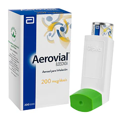 Aerovial Budesonida 200 mcg Inhalador Bucal 200 Dosis