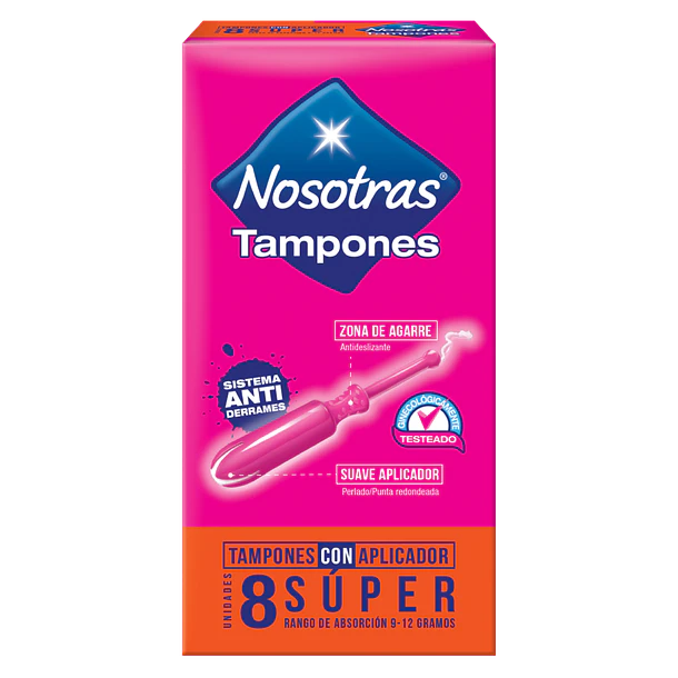 Nosotras Tampones 8 Super 