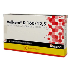 Valkem D 160/12,5 x 30 C0MP