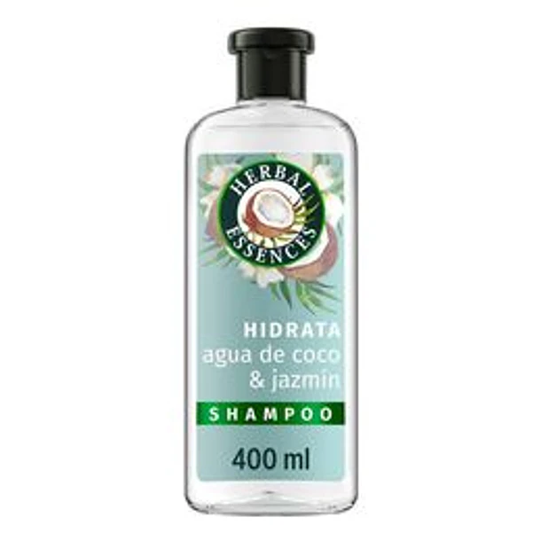 Herbal Essences Shampoo Hidrata Agua de Coco Jazmin 400 ml 