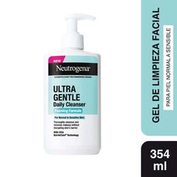 Neutrogena Limpiador Facial Ultra Gentle Gel x 354 ml 
