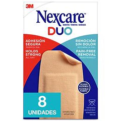 Nexcare Duo Rodilla Codo 8 Unidades
