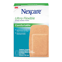 Nexcare Banditas Ultra Flexible Rodilla Codos 8 Unidades